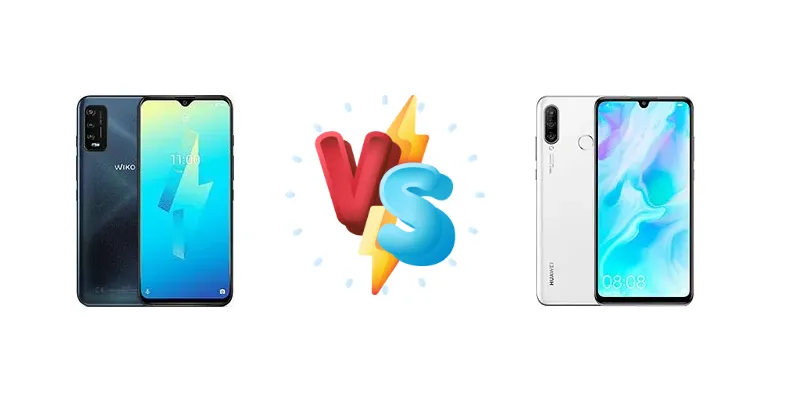 Wiko Power U10 vs Huawei P30 lite
