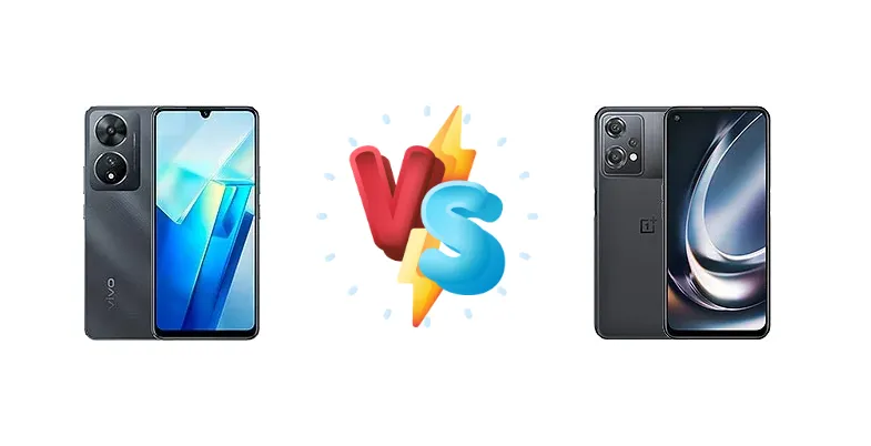vivo T2 (India) vs OnePlus Nord CE 2 Lite 5G