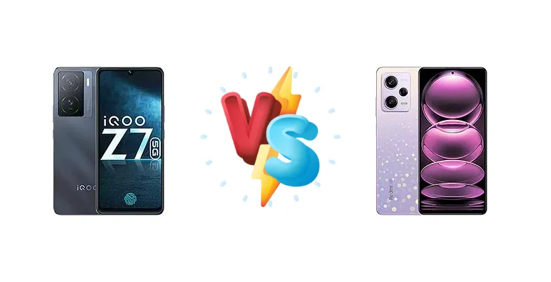 vivo iQOO Z7 vs Xiaomi Redmi Note 12 Pro