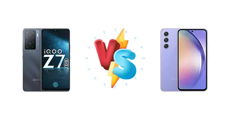 vivo iQOO Z7 vs Samsung Galaxy A54