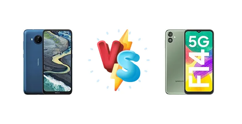 Nokia C20 Plus vs Samsung Galaxy F14