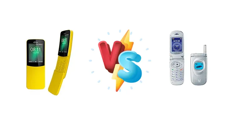 Nokia 8110 4G vs Samsung S100: Retro Rumble!
