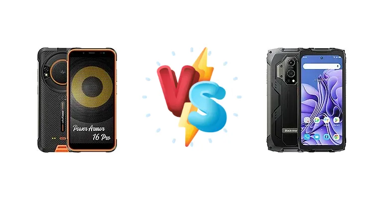 Ulefone Power Armor 16 Pro vs Blackview BV9300