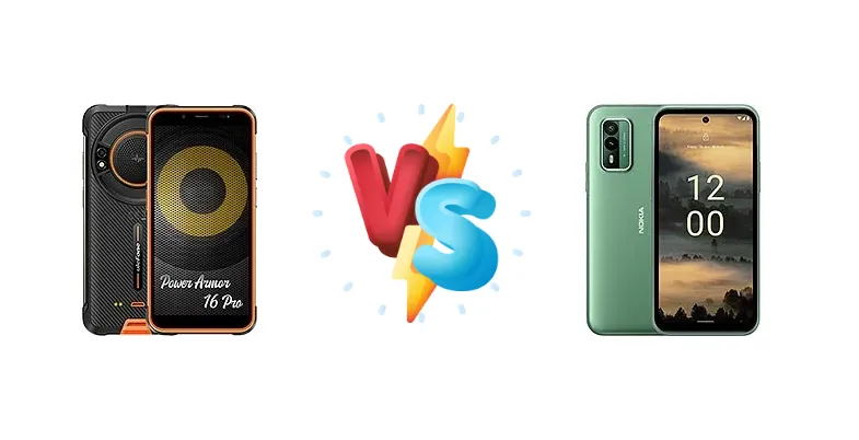 Ulefone Power Armor 16 Pro vs Nokia XR21