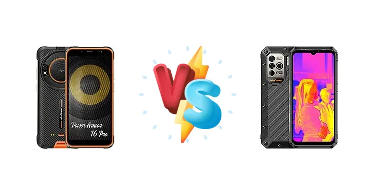 Ulefone Power Armor 16 Pro vs Ulefone Power Armor 18T
