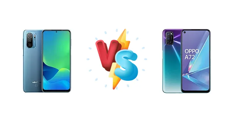 Ulefone Note 13P vs Oppo A72