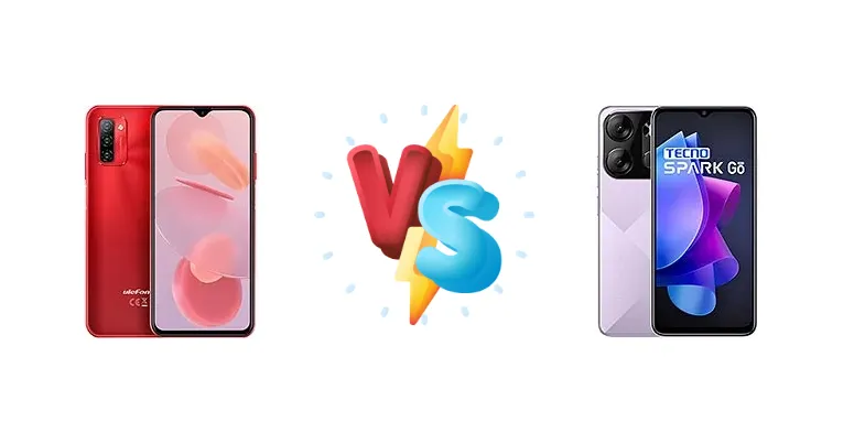 Ulefone Note 12P vs Tecno Spark Go 2023