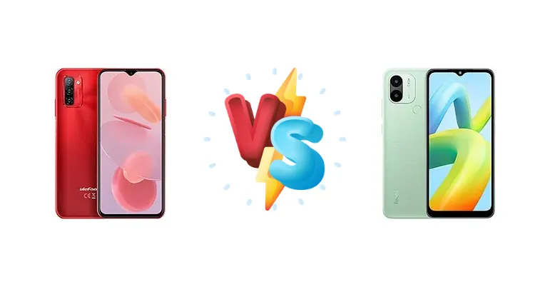 Ulefone Note 12P vs Xiaomi Redmi A1+