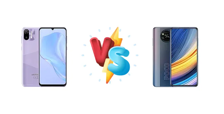 Ulefone Note 6P vs Xiaomi Poco X3 Pro