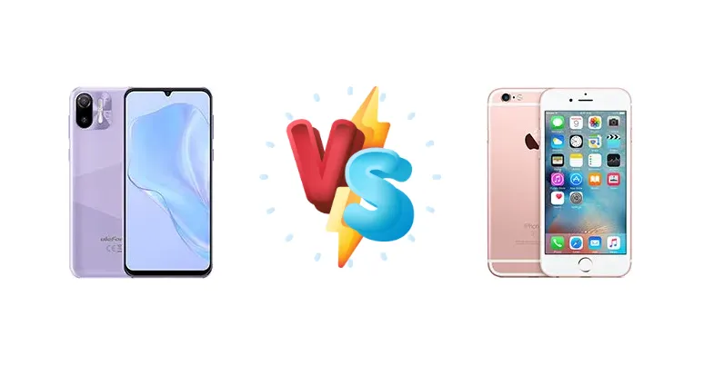 Ulefone Note 6P vs Apple iPhone 6s