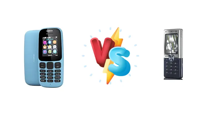 Nokia 105 vs Sony Ericsson T650: Retro Phone Showdown