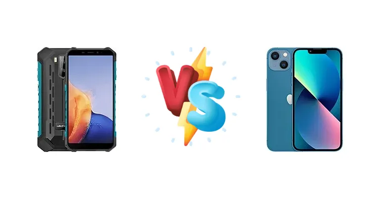 Ulefone Armor X9 vs Apple iPhone 13