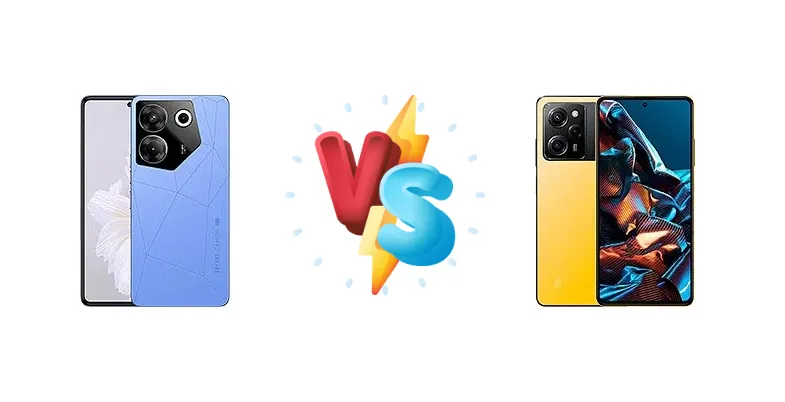Tecno Camon 20 Pro 5G vs Xiaomi Poco X5 Pro