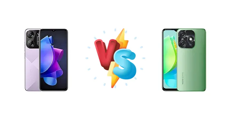 Tecno Pop 7 Pro vs Tecno Spark 10C