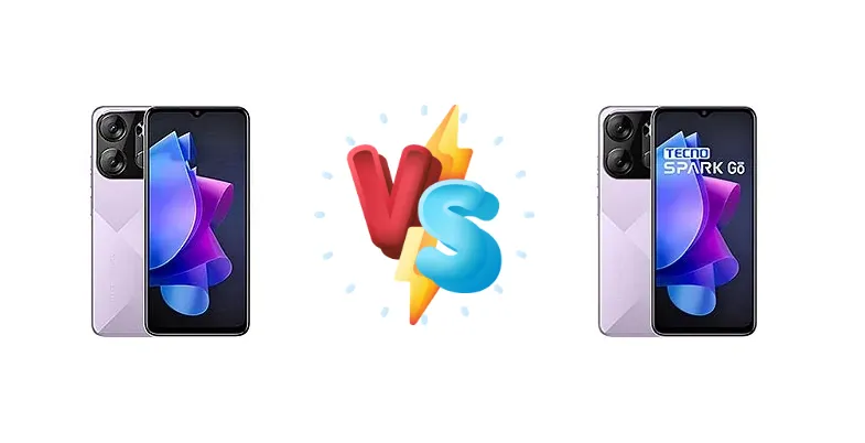 Tecno Pop 7 Pro vs Tecno Spark Go 2023
