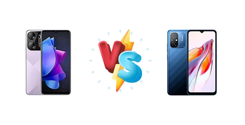 Tecno Pop 7 Pro vs Xiaomi Redmi 12C