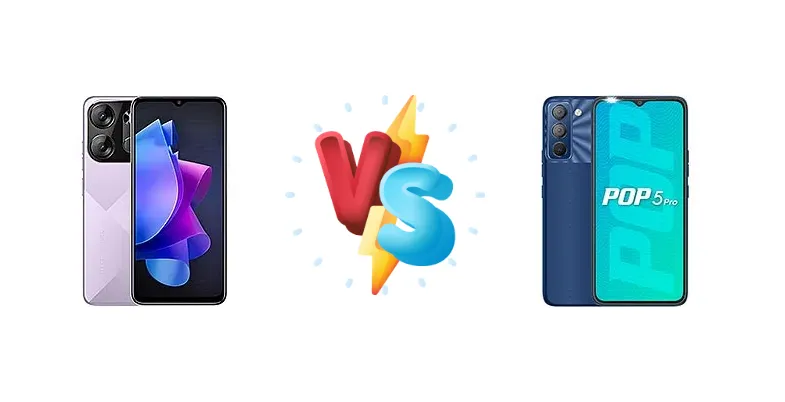 Tecno Pop 7 Pro vs Tecno Pop 5 Pro