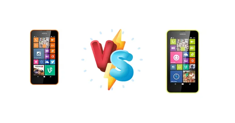 Nokia Lumia 635 vs Nokia Lumia 630