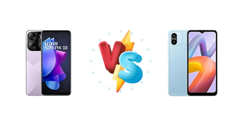 Tecno Spark Go 2023 vs Xiaomi Redmi A2