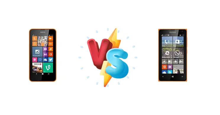 Nokia Lumia 635 vs Microsoft Lumia 435
