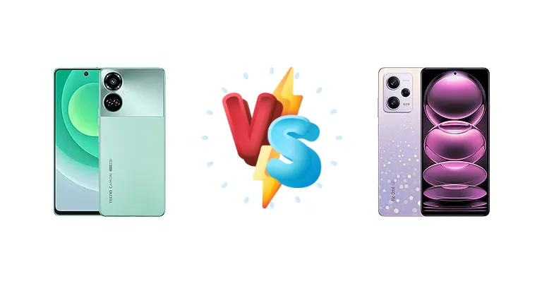 Tecno Camon 19 Pro 5G vs Xiaomi Redmi Note 12 Pro