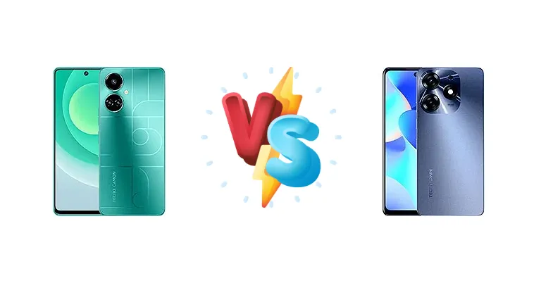 Tecno Camon 19 vs Tecno Spark 10 Pro