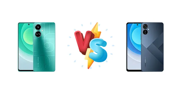 Tecno Camon 19 vs Tecno Camon 19 Neo