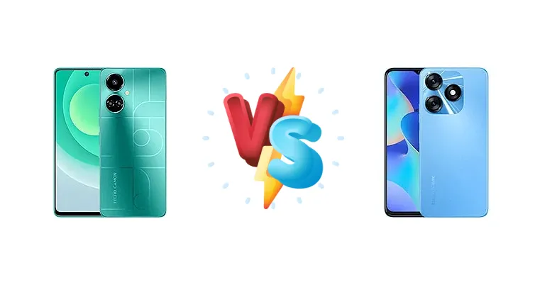 Tecno Camon 19 vs Tecno Spark 10