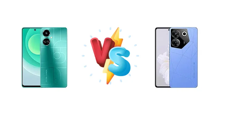 Tecno Camon 19 vs Tecno Camon 20 Pro 5G