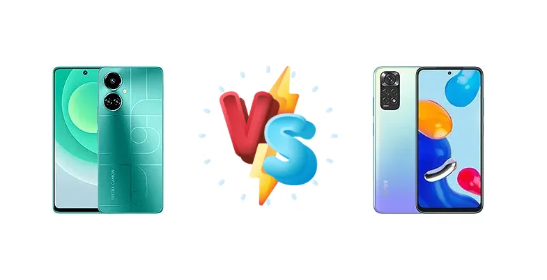 Tecno Camon 19 vs Xiaomi Redmi Note 11