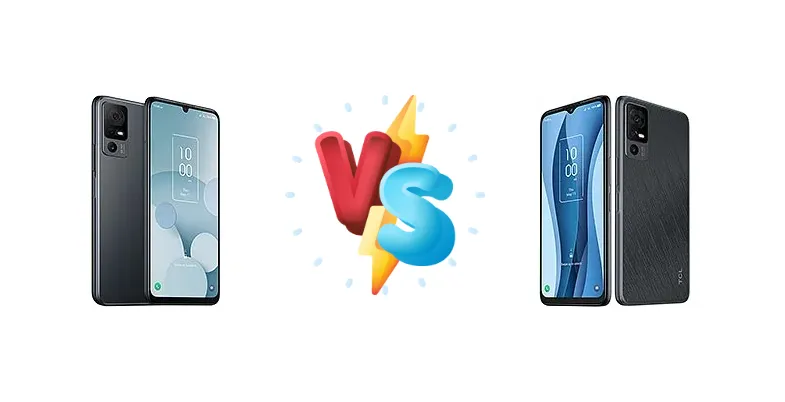 TCL 40 XL vs TCL 40 X