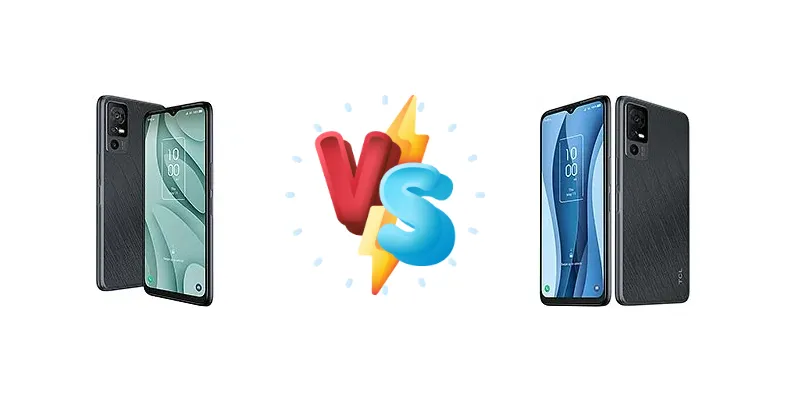 TCL 40 XE vs TCL 40 X