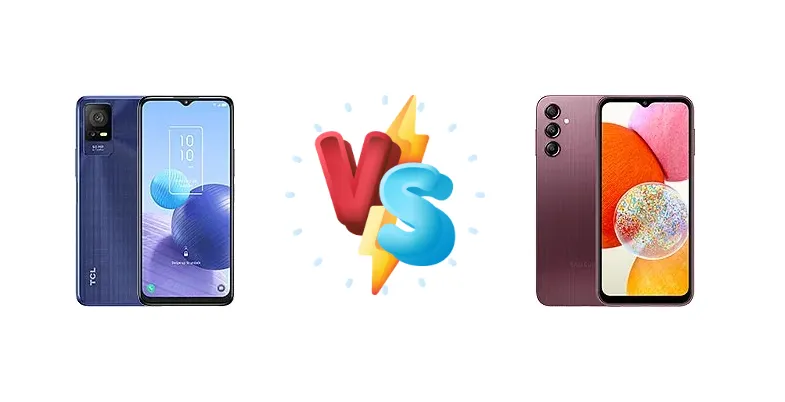TCL 408 vs Samsung Galaxy A14
