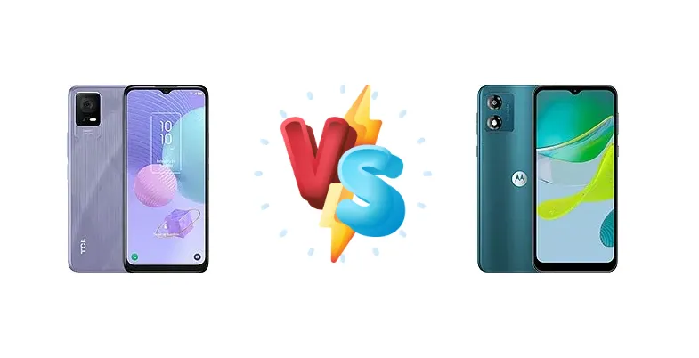 TCL 405 vs Motorola Moto E13