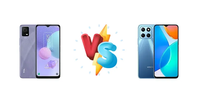 TCL 405 vs Honor X6