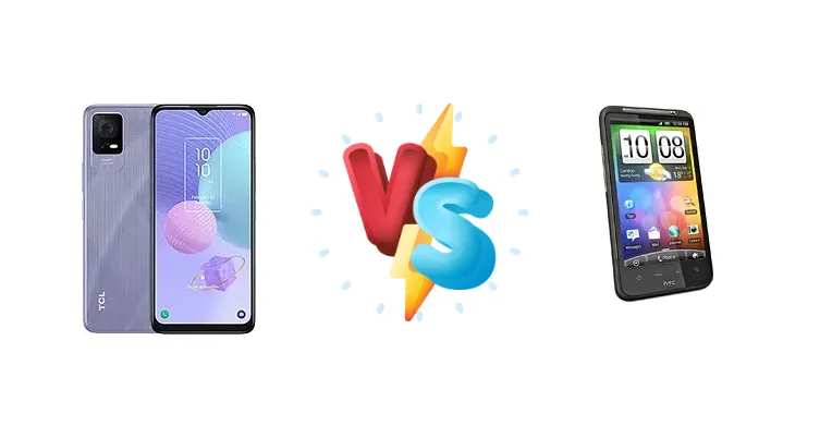 TCL 405 vs HTC Desire HD