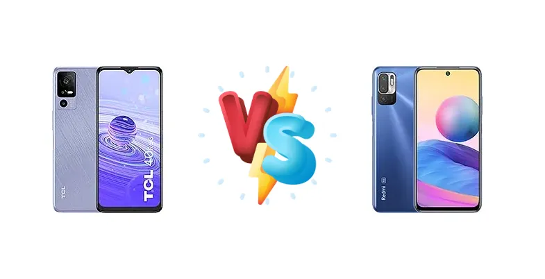 TCL 40R vs Xiaomi Redmi Note 10 5G