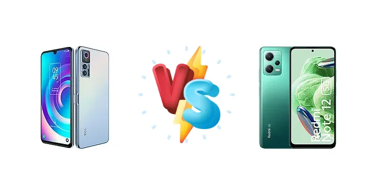 TCL 30 5G vs Xiaomi Redmi Note 12