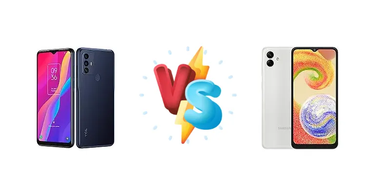TCL 30E vs Galaxy A04: Budget Phone Showdown