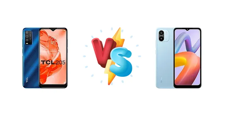 TCL 205 vs Redmi A2: Budget Phone Showdown