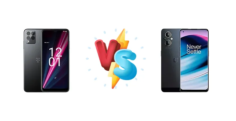 T-Mobile REVVL 6 Pro vs OnePlus Nord N20 5G