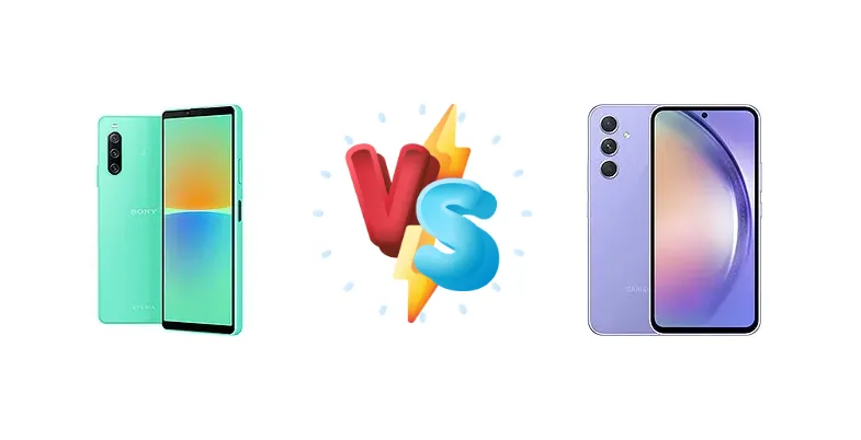 Sony Xperia 10 IV vs Samsung Galaxy A54