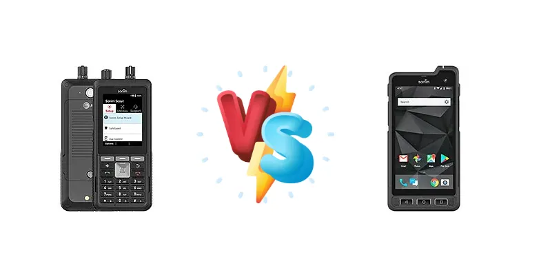 Sonim XP5plus vs Sonim XP8