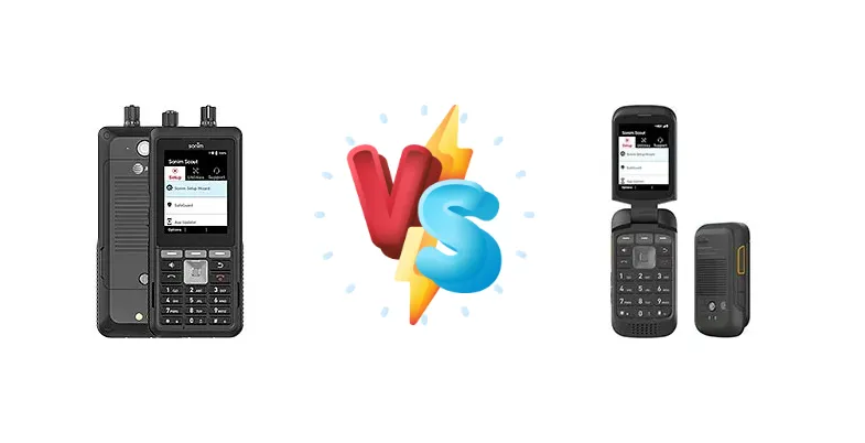 Sonim XP5plus vs Sonim XP3plus