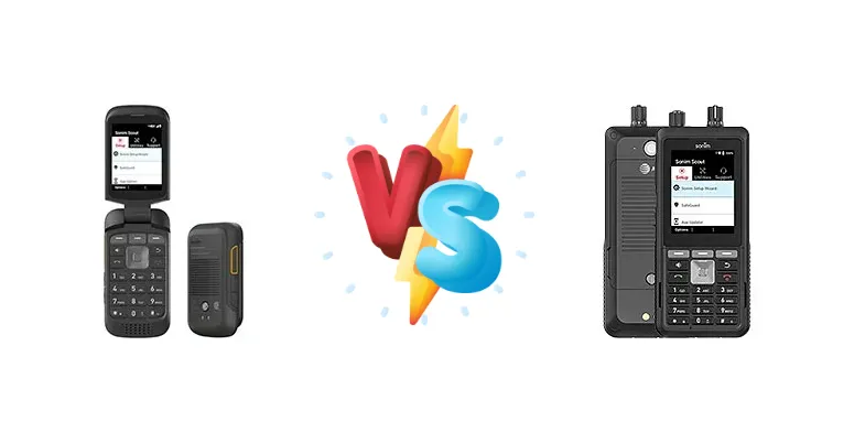 Sonim XP3plus vs Sonim XP5plus