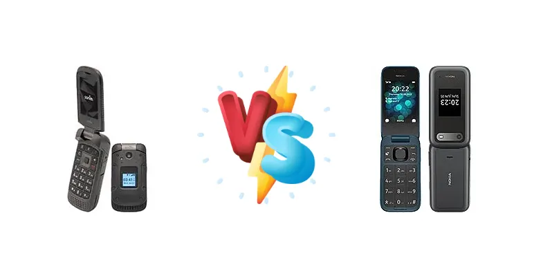 Sonim XP3 vs Nokia 2760 Flip
