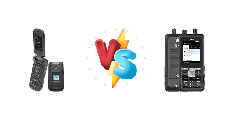 Sonim XP3 vs Sonim XP5plus