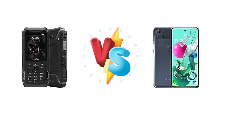 Sonim XP5s vs LG K92 5G