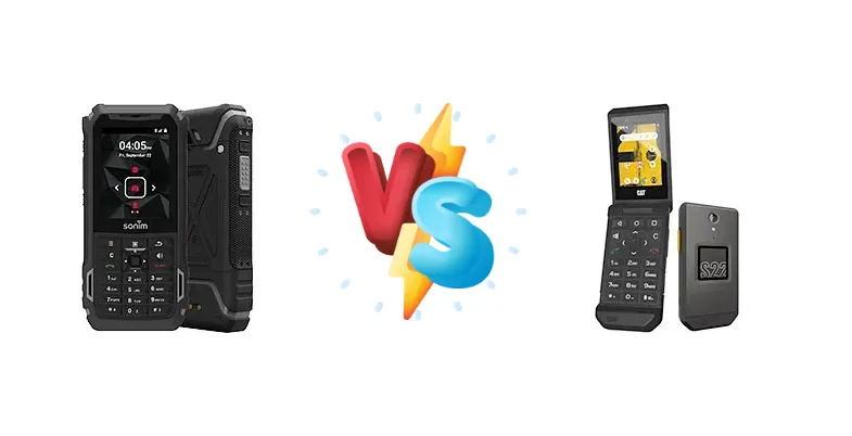 Sonim XP5s vs Cat S22 Flip