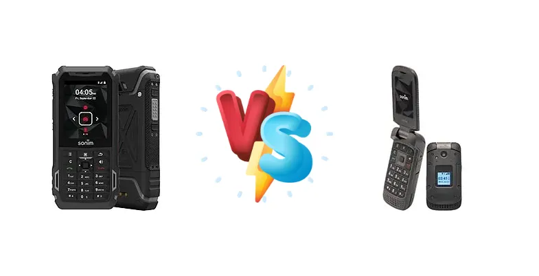 Sonim XP5s vs Sonim XP3